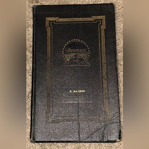 Paramount pictures 1923 date book